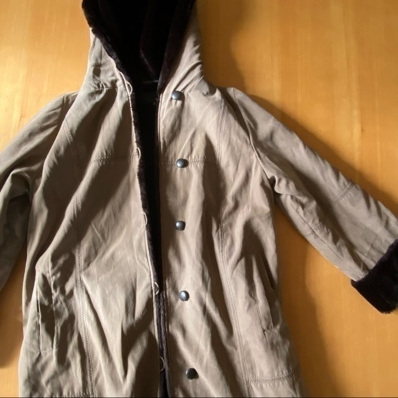 UTEX Fur Trench coat - Picture 4 of 12